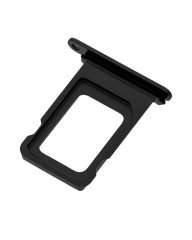 Single Sim Card Tray Compatible For iPhone 12 / 13 (Black)