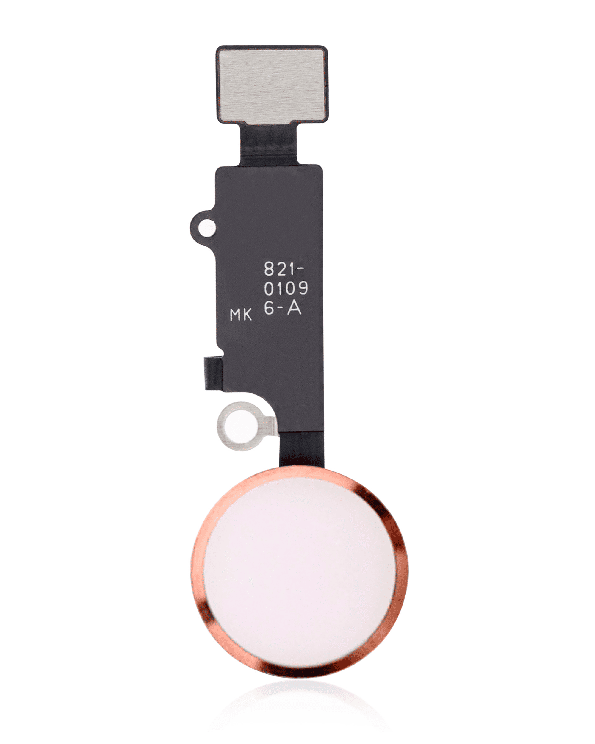 Home Button With Flex Compatible For iPhone 7 / 7 Plus / 8 / 8 Plus / SE (2020) / SE (2022) (Rose Gold) (Warning: Compatible For Cosmetic Use Only)