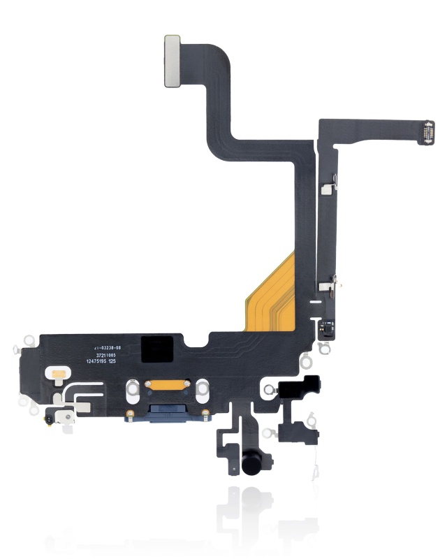 Charging Port Flex Cable Compatible For iPhone 13 Pro (Premium) (Sierra Blue)