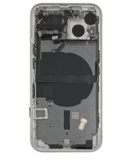 Back Housing W/ Small Components Pre-Installed Compatible For iPhone 13 (US Version) (Used OEM Pull: Grade B) (Starlight)