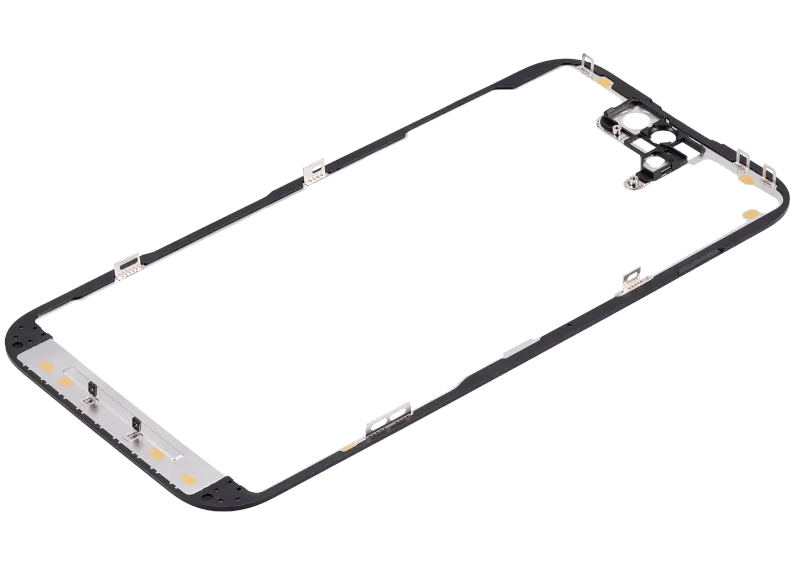 Frame Only Compatible For iPhone 14 Pro (10 Pack) (OCA Master)