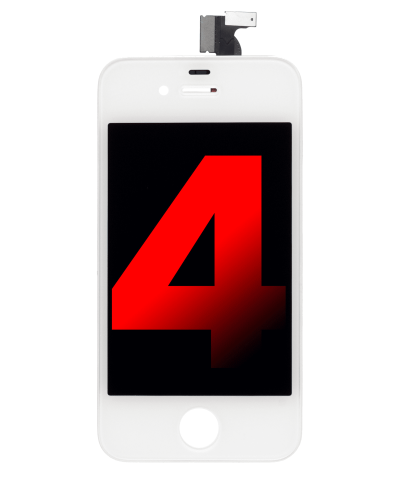 LCD Assembly Compatible For iPhone 4 (CDMA) (Aftermarket Plus) (White)
