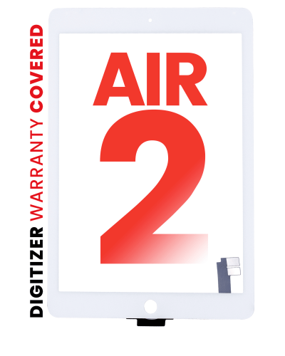 Digitizer Compatible For iPad Air 2 (Glass Separation Required) (Aftermarket Pro: XO7) (White)