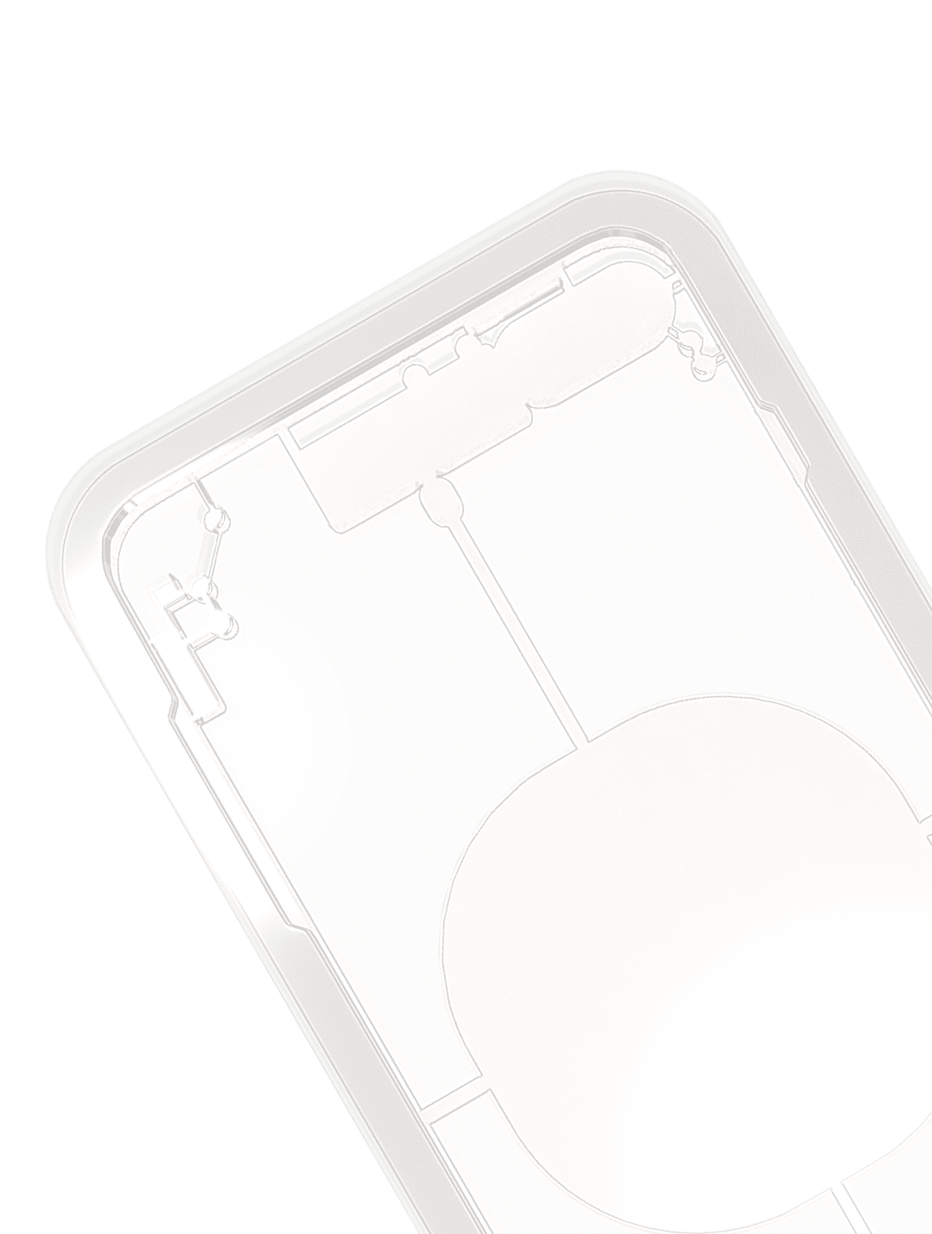 Laser Machine Protection Mold Compatible For iPhone 8 (M-Triangel)