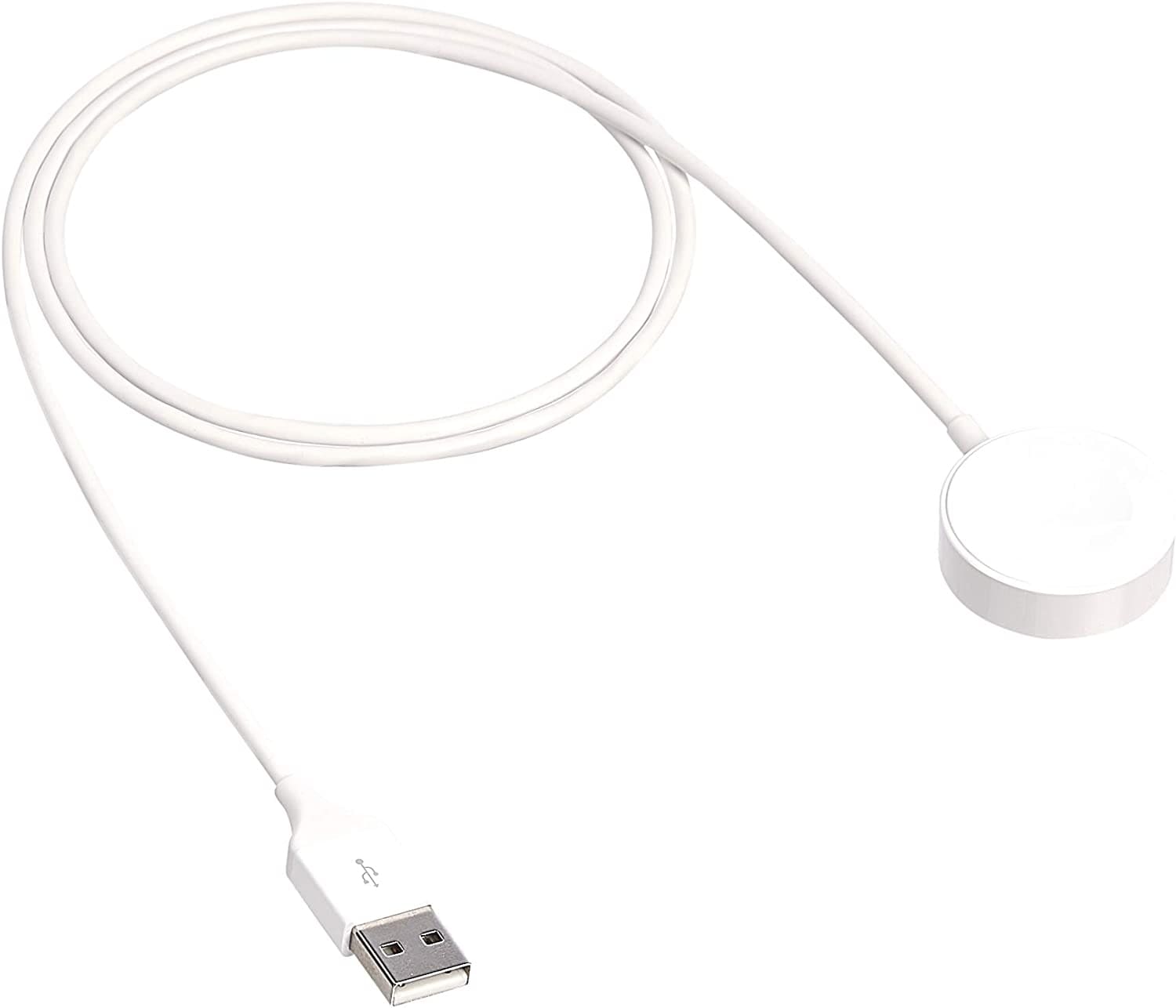 Magnetic Watch Charging Cable (6 ft) To USB-C Cable Charger Compatible For All Watch Series (Used OEM Pull)