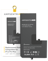 Replacement Battery Compatible For iPhone 11 Pro Max (AmpSentrix Pro)