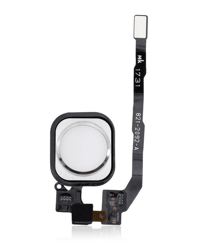 Home Button With Flex Compatible For iPhone 5S / SE (2016) (Silver)