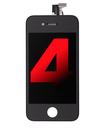 LCD Assembly Compatible For iPhone 4 (GSM) (Aftermarket Plus) (Black)