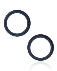 Back Camera Bezel Ring Only Compatible For iPhone 13 / 13 Mini (Midnight) (2 Piece Set)