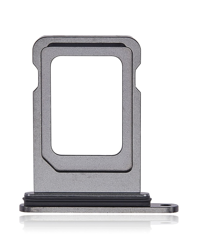 Single Sim Card Tray Compatible For iPhone 14 Pro / 14 Pro Max (Space Black)