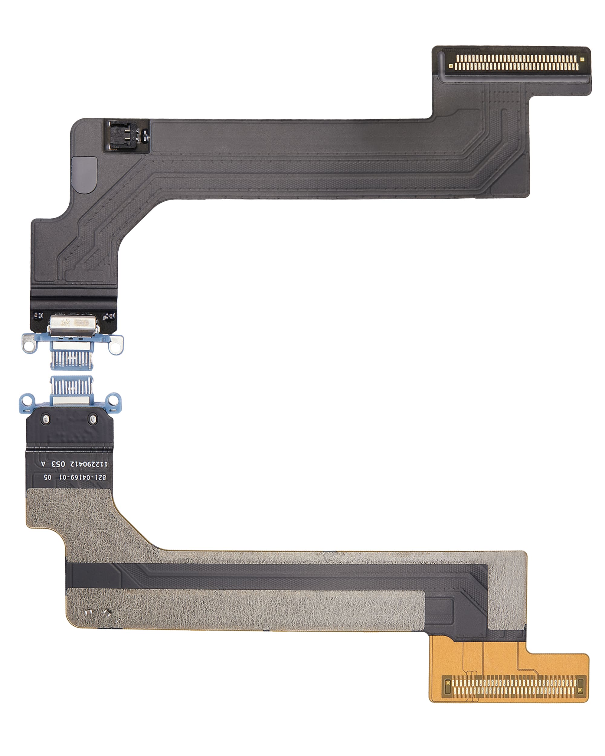 Charging Port Flex Cable Compatible For iPad 10 (2022) (WiFi Version) (Premium) (Blue)