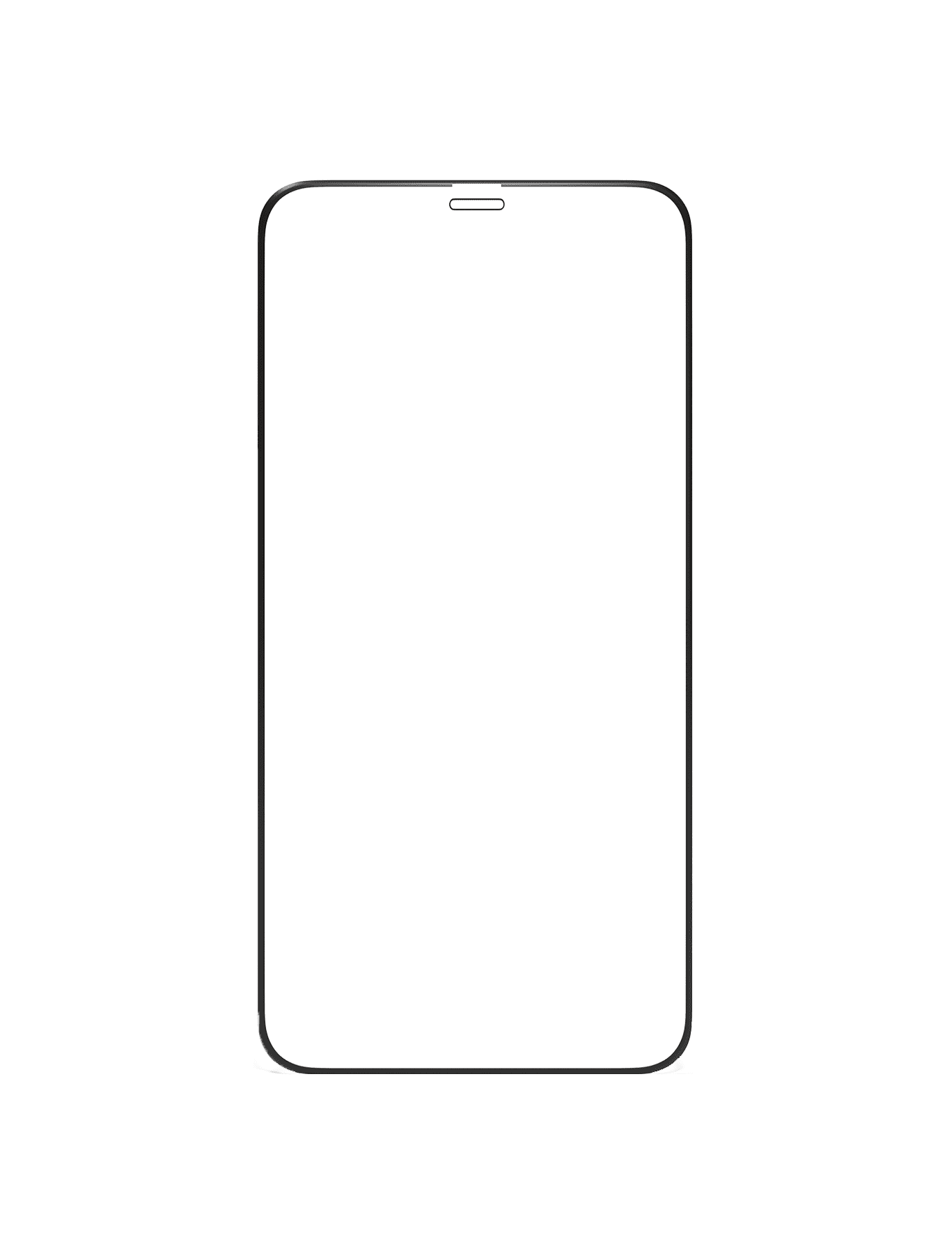 Casper Pro Silicone Tempered Glass Compatible For iPhone 13 Mini (Retail Pack) (Clear)