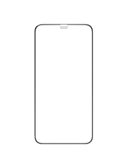 Casper Pro Silicone Tempered Glass Compatible For iPhone 13 Mini (Retail Pack) (Clear)