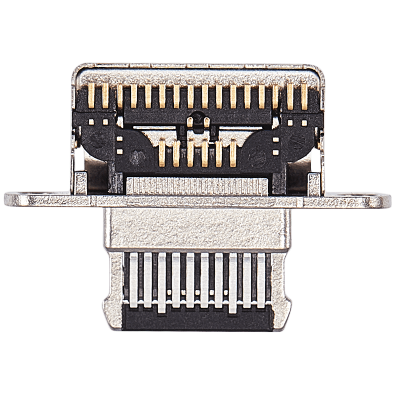 Charging Port Only Compatible For iPad Mini 6 (Soldering Required) (Space Gray) (10 Pack)