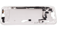 Mid-Frame Housing With Power And Volume Button Compatible For iPhone 14 Plus (US Version) (Aftermarket Plus) (Starlight)