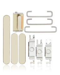Hard Buttons (Power / Volume / Switch) Compatible For iPhone 13 Pro / 13 Pro Max (Gold)