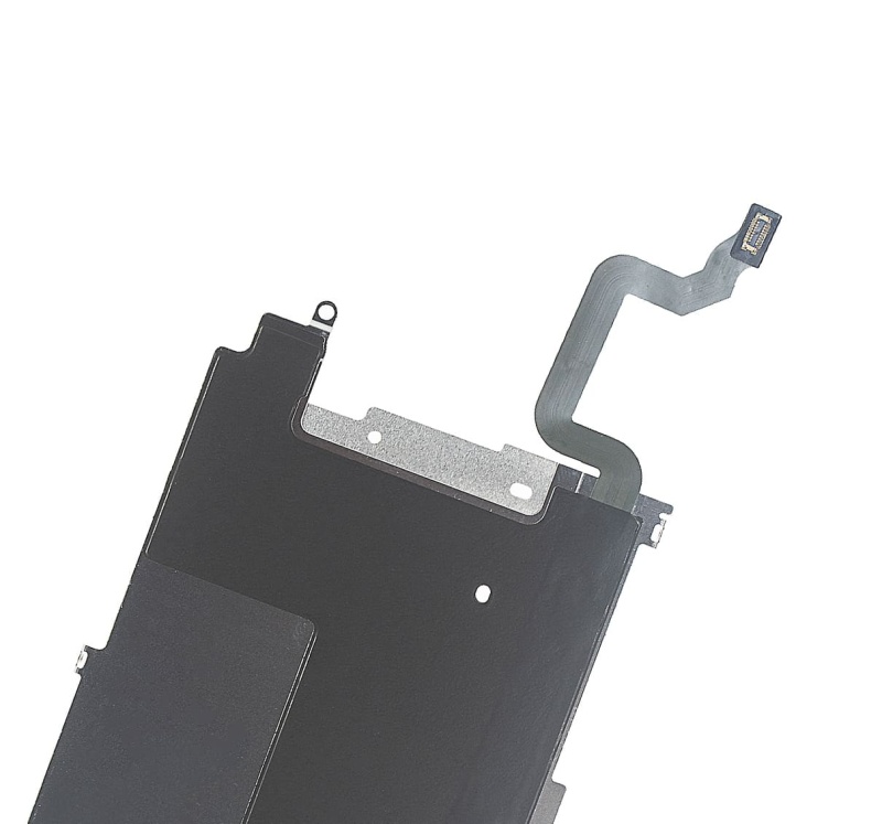Home Button Extension Flex With LCD Steel Plate Compatible For iPhone 6