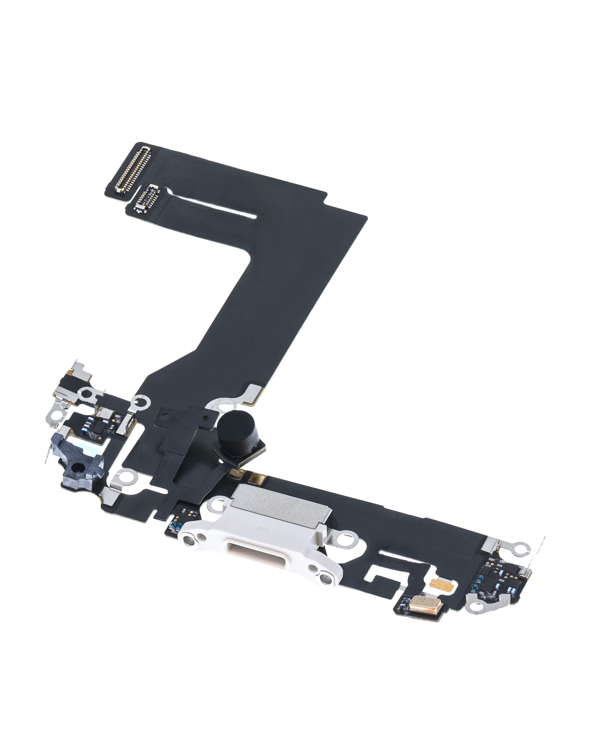 Charging Port Flex Cable Compatible For iPhone 13 Mini (Premium) (Starlight)