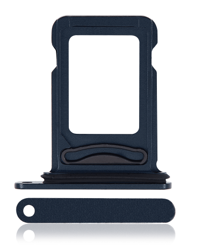 Dual Sim Card Tray Compatible For iPhone 14 / 14 Plus (Midnight)