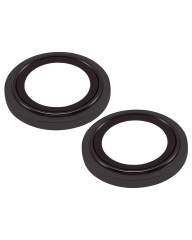 Casper Camera Lens Protector Compatible For iPhone 15 / 15 Plus (Black) (Clear)
