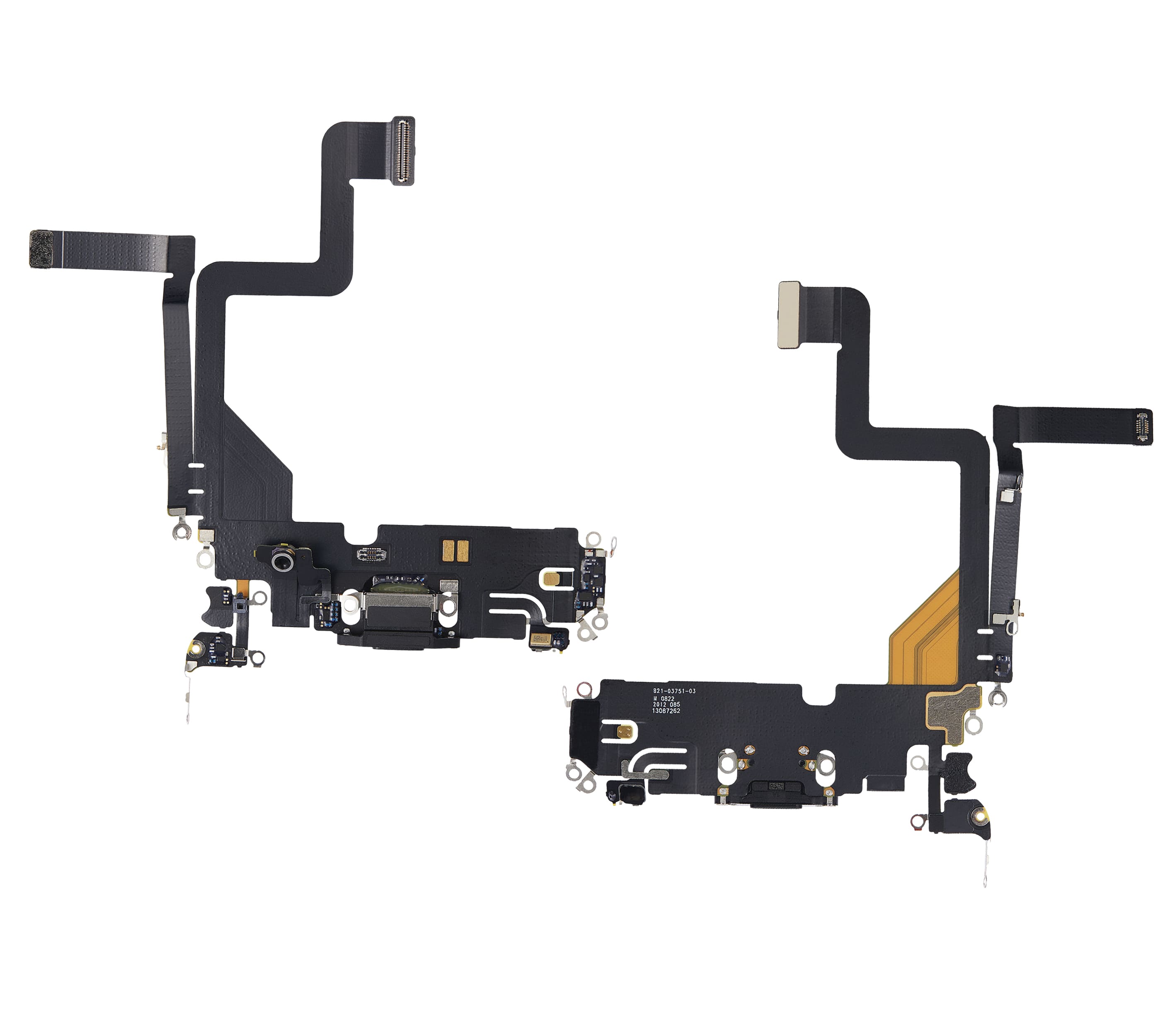 Charging Port Flex Cable Compatible For iPhone 14 Pro (Premium) (Space Black)