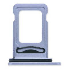 Dual Sim Card Tray Compatible For iPhone 11 (Purple)