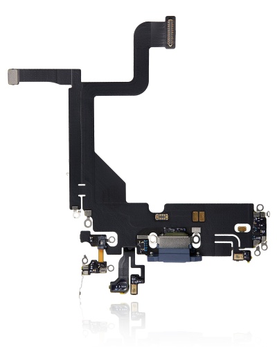Charging Port Flex Cable Compatible For iPhone 13 Pro (Used OEM Pull) (Sierra Blue)