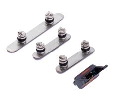 Hard Buttons (Power / Volume / Switch) Compatible For iPhone X (Black)