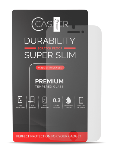 Casper Tempered Glass Compatible For iPhone 6 Plus / 6S Plus (Retail Pack) (Matte)