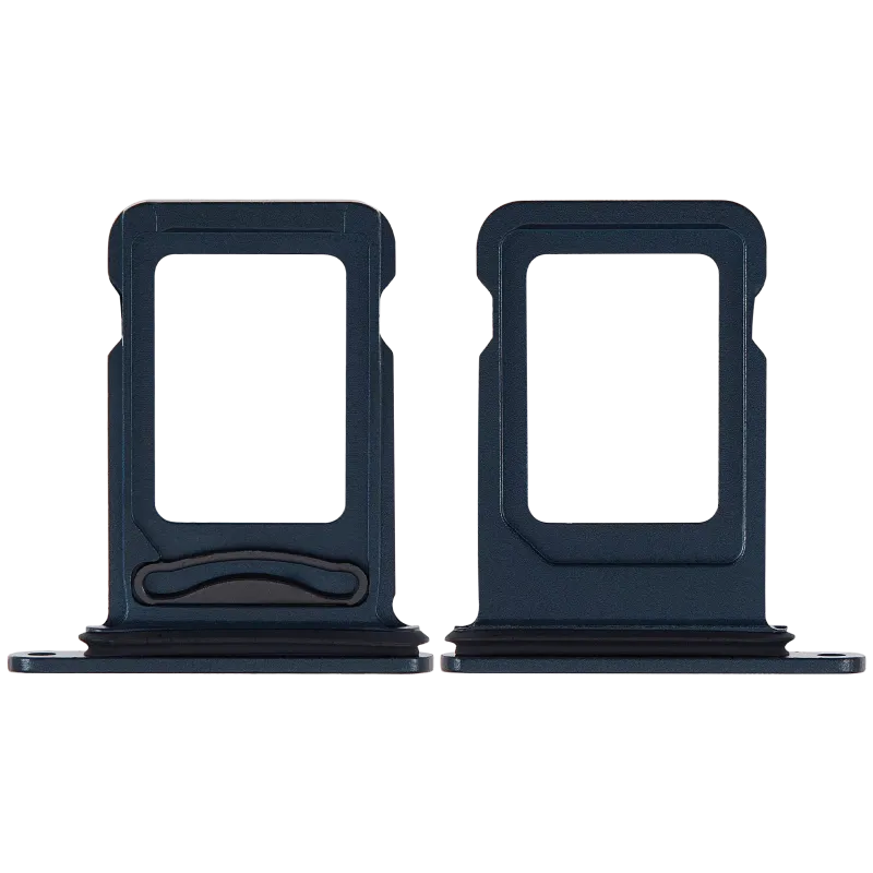 Dual Sim Card Tray Compatible For iPhone 14 / 14 Plus (Midnight)