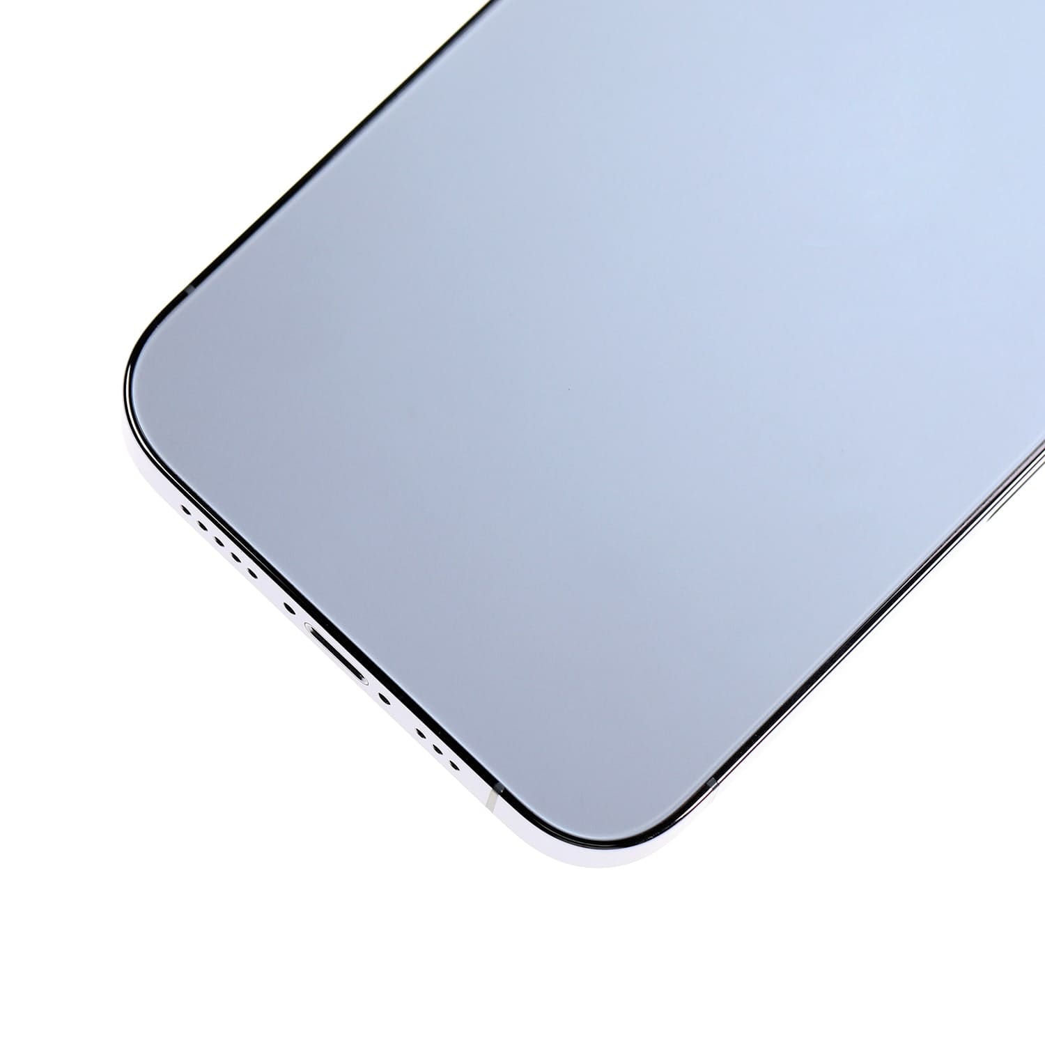 Back Housing W/ Small Components Pre-Installed Compatible For iPhone 13 Pro (US Version) (Used OEM Pull: Grade C) (Sierra Blue)