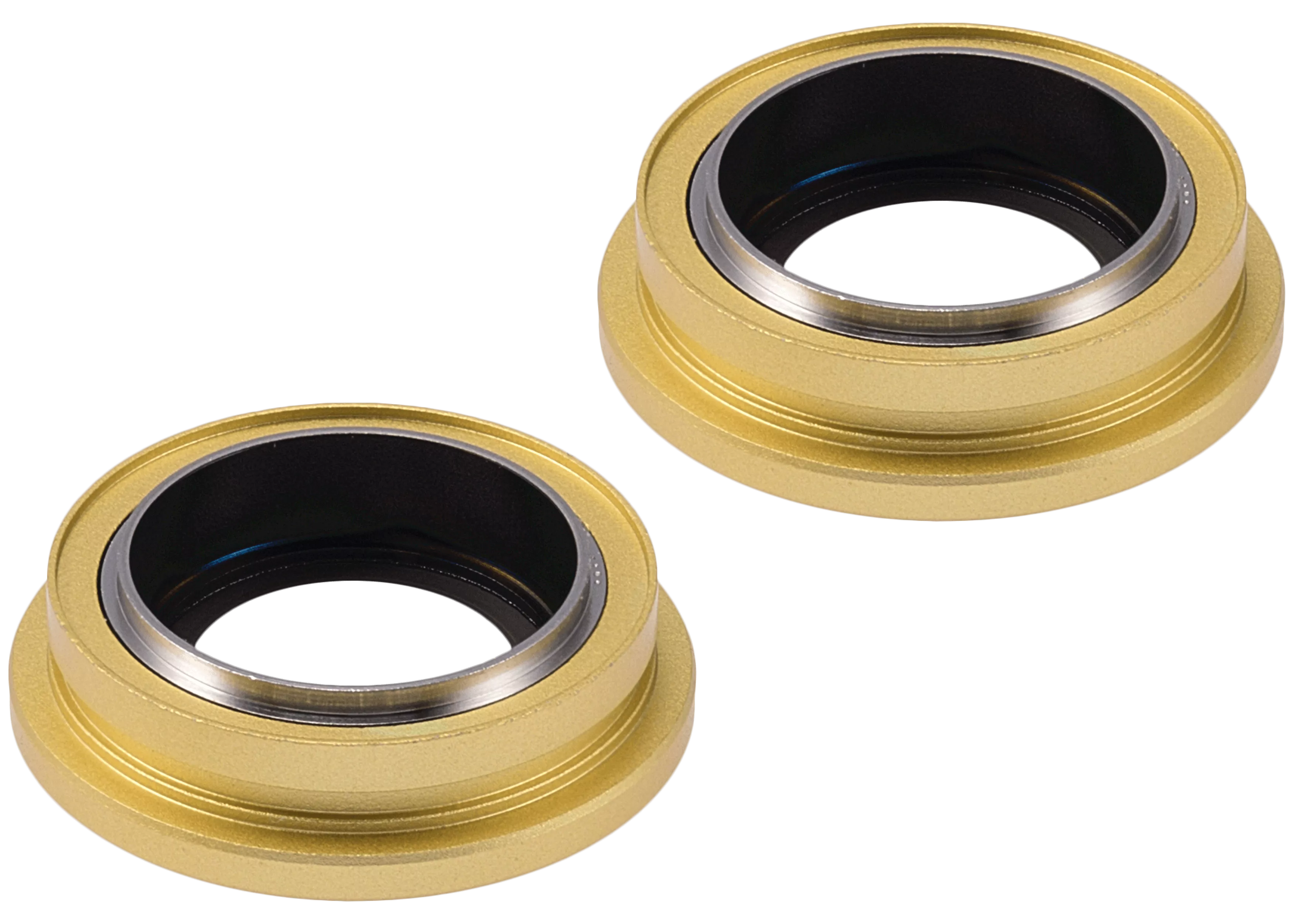 Back Camera Lens With Bracket & Bezel Compatible For iPhone 14 / 14 Plus (2 Piece Set) (Premium) (Yellow)