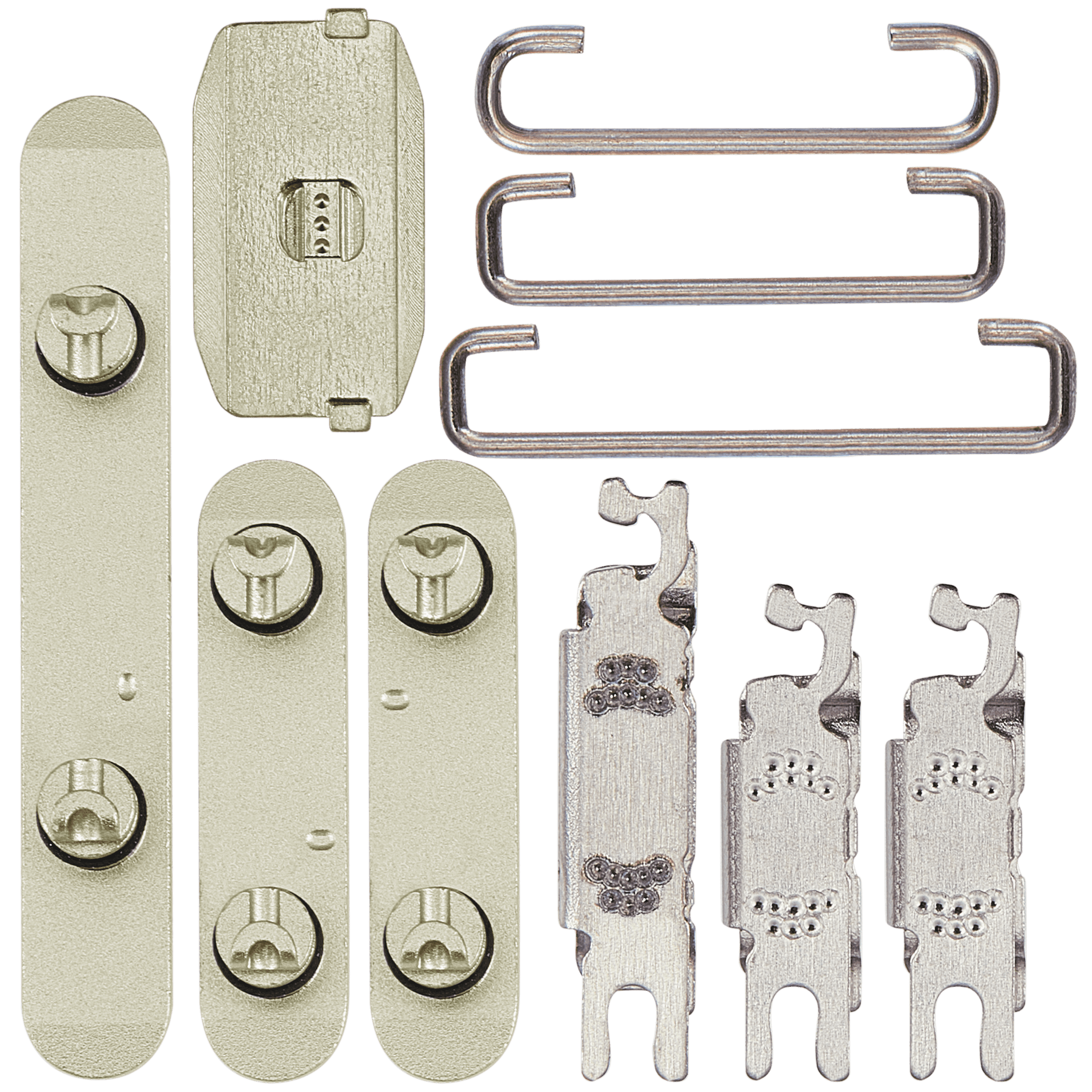 Hard Buttons (Power / Volume / Switch) Compatible For iPhone 15 / 15 Plus (Yellow)