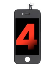 LCD Assembly Compatible For iPhone 4 (CDMA) (Aftermarket Plus) (Black)