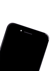 LCD Assembly With Steel Plate Compatible For iPhone 7 (Premium) (Black)