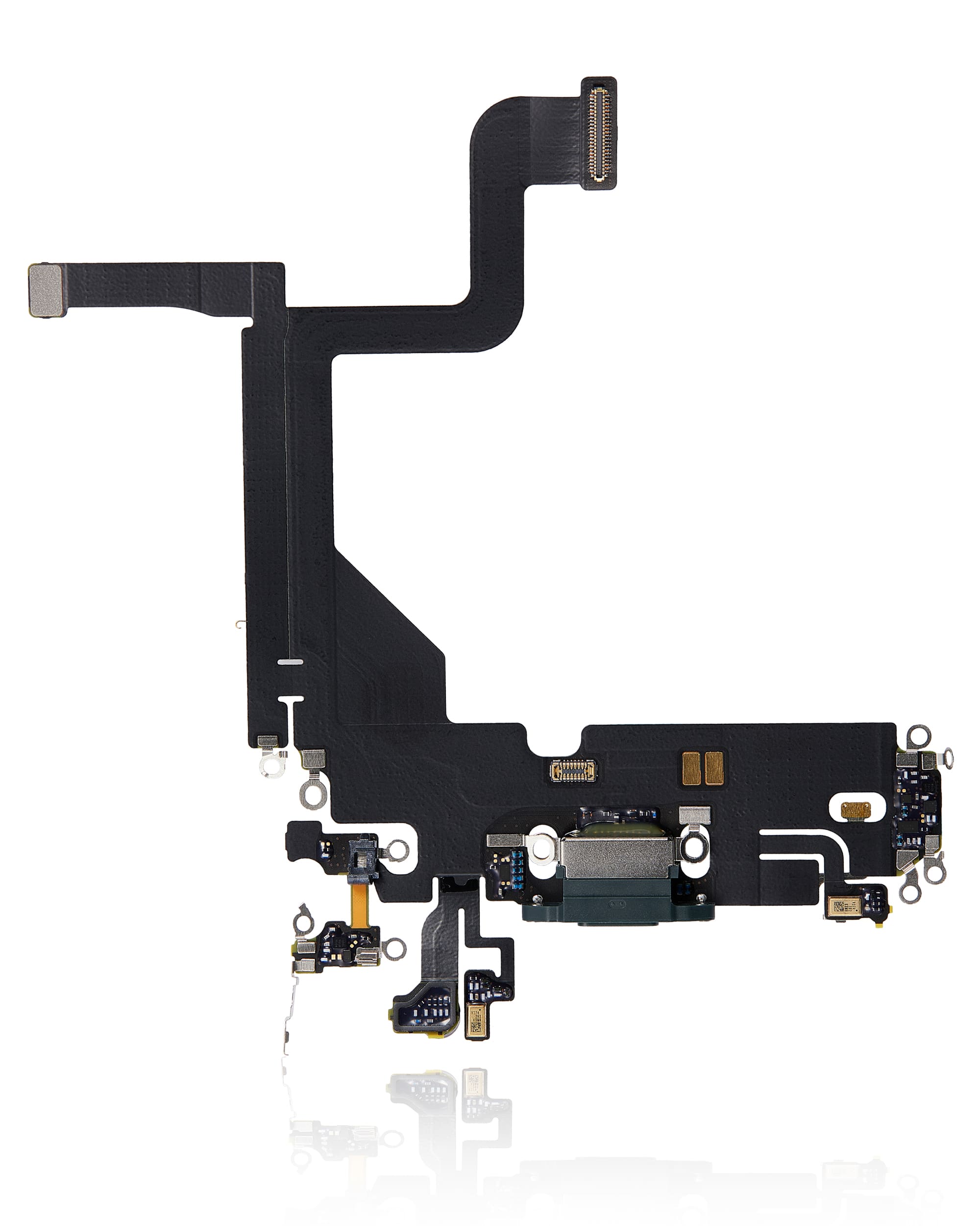 Charging Port Flex Cable Compatible For iPhone 13 Pro (Premium) (Alpine Green)