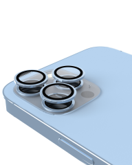 Casper Camera Lens Protector Compatible For iPhone 13 Pro / 13 Pro Max (Blue) (Clear)