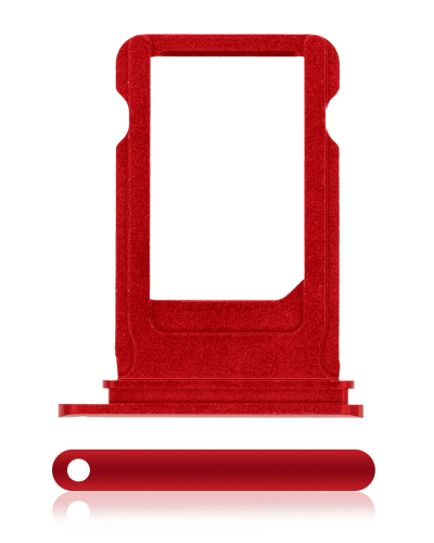 Sim Tray Compatible For iPhone 7 Plus (Red)
