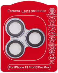Casper Camera Lens Protector Compatible For iPhone 13 Pro / 13 Pro Max (Blue) (Clear)
