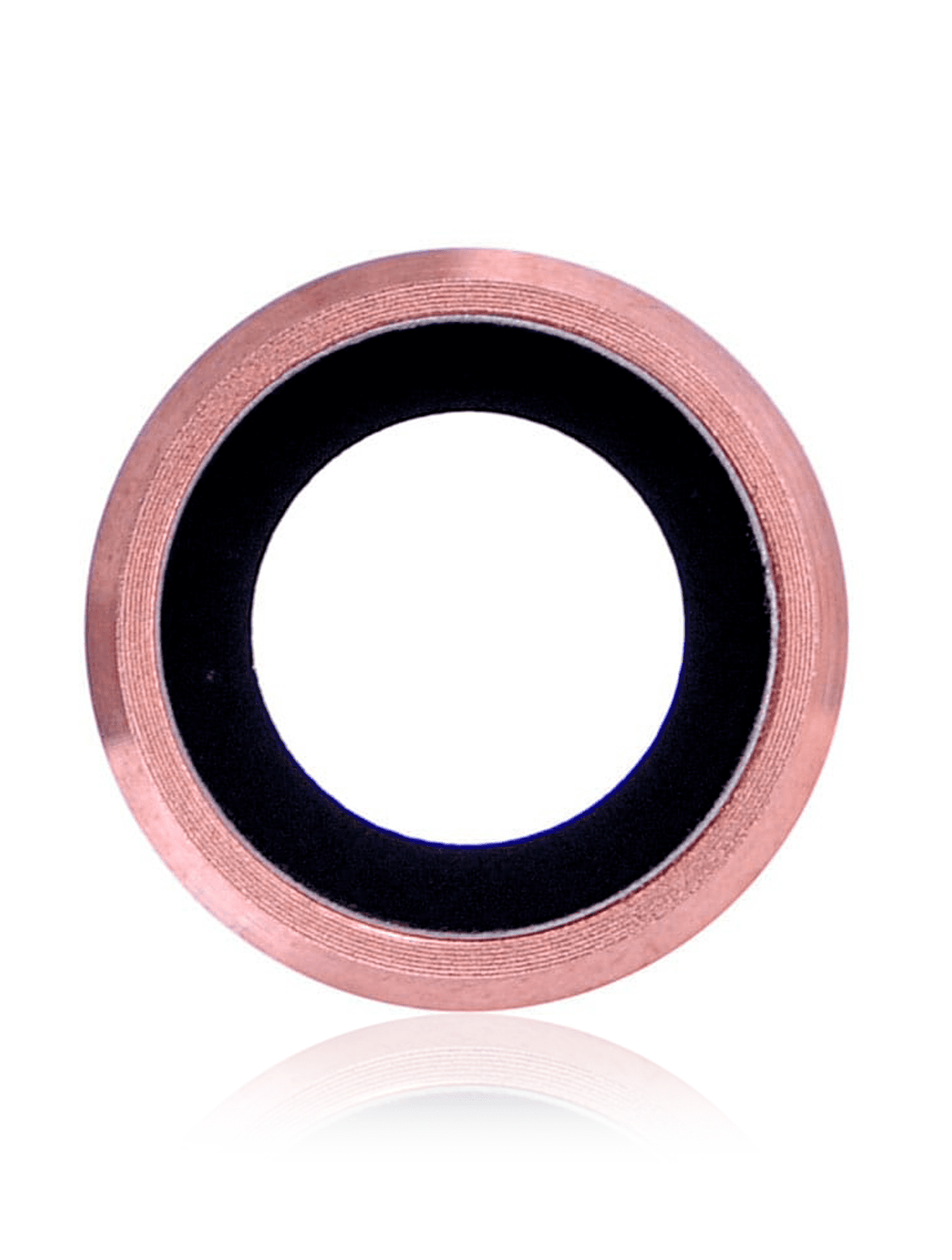 Back Camera Lens Compatible For iPhone 6 Plus / 6S Plus (Rose Gold) (10 Pack) (Real Sapphire l Premium)
