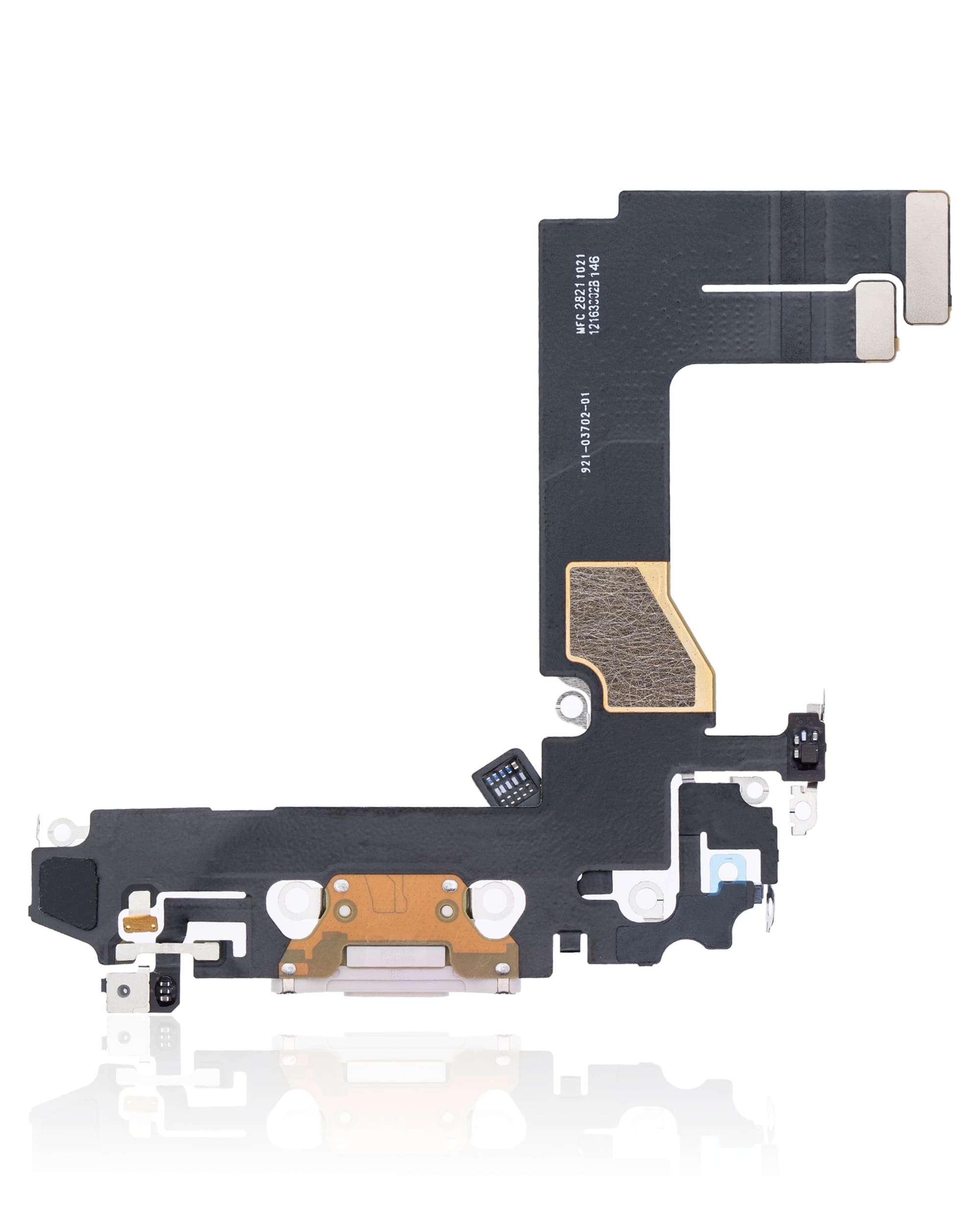 Charging Port Flex Cable Compatible For iPhone 13 Mini (Premium) (Pink)