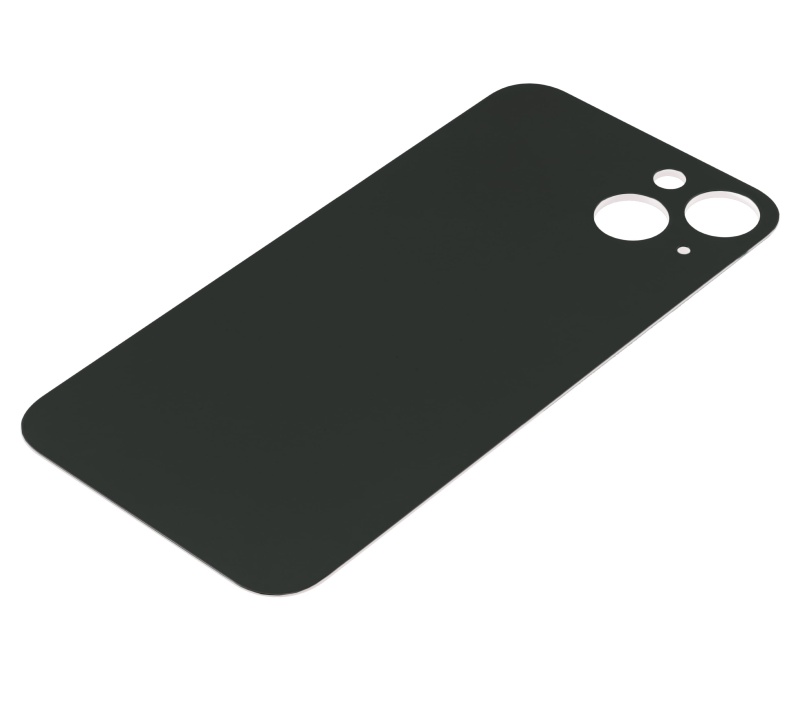 Back Glass With 3M Adhesive Compatible For iPhone 13 (No Logo / Large Camera Hole) (Pink)