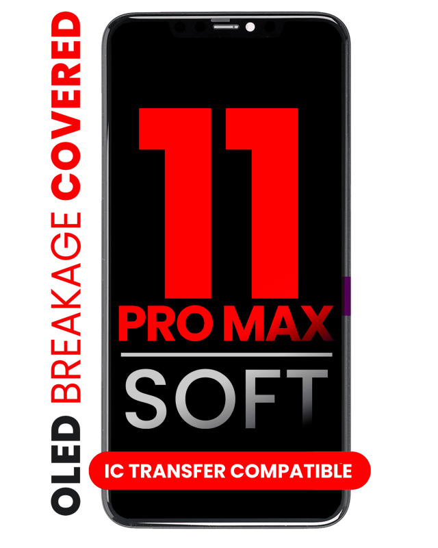 OLED Assembly Compatible For iPhone 11 Pro Max (Aftermarket Pro: XO7 Soft)