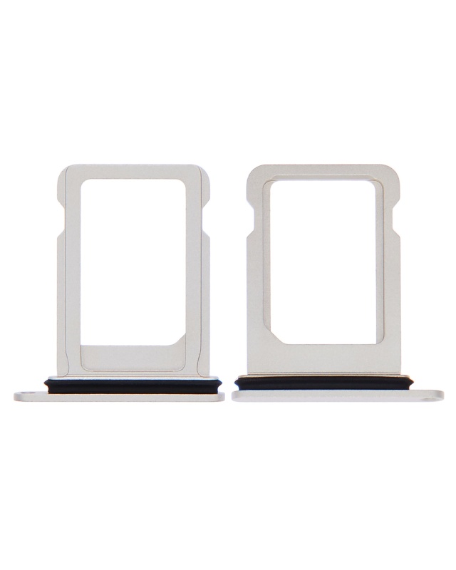 Single Sim Card Tray Compatible For iPhone 12 Mini / 13 Mini (White)
