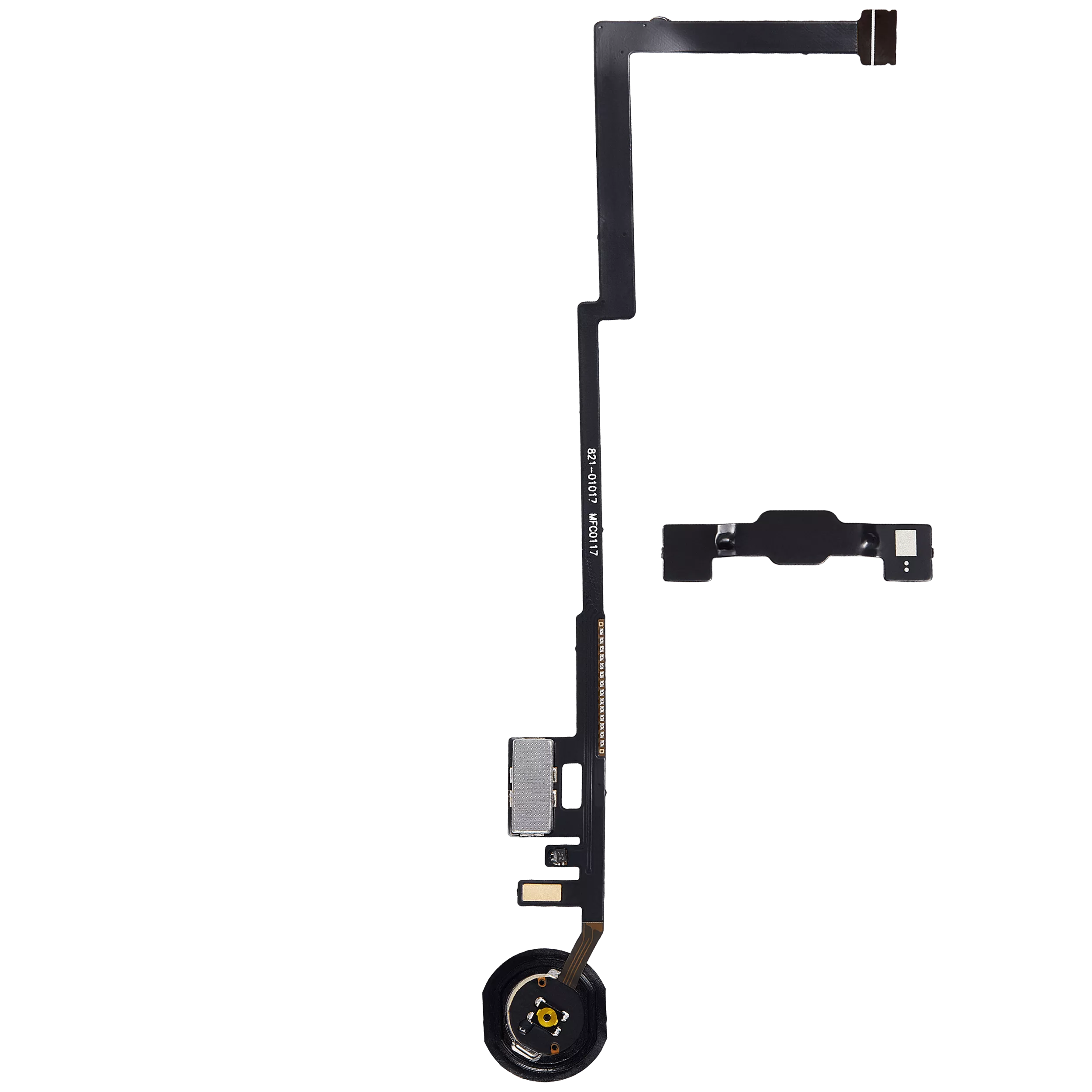 Home Button Flex Cable Compatible For iPad 5 (2017) / iPad 6 (2018) (Aftermarket Plus) (White)