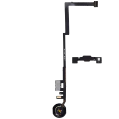 Home Button Flex Cable Compatible For iPad 5 (2017) / iPad 6 (2018) (Aftermarket Plus) (White)