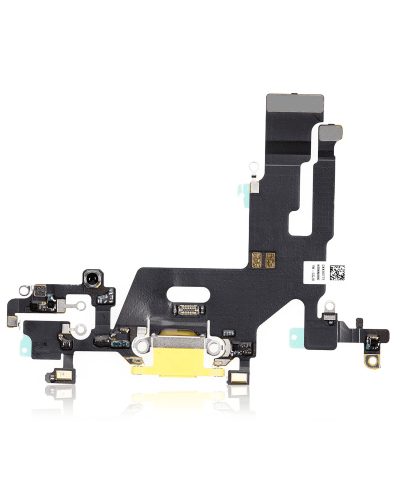 Charging Port Flex Cable Compatible For iPhone 11 (Aftermarket Plus) (Yellow)