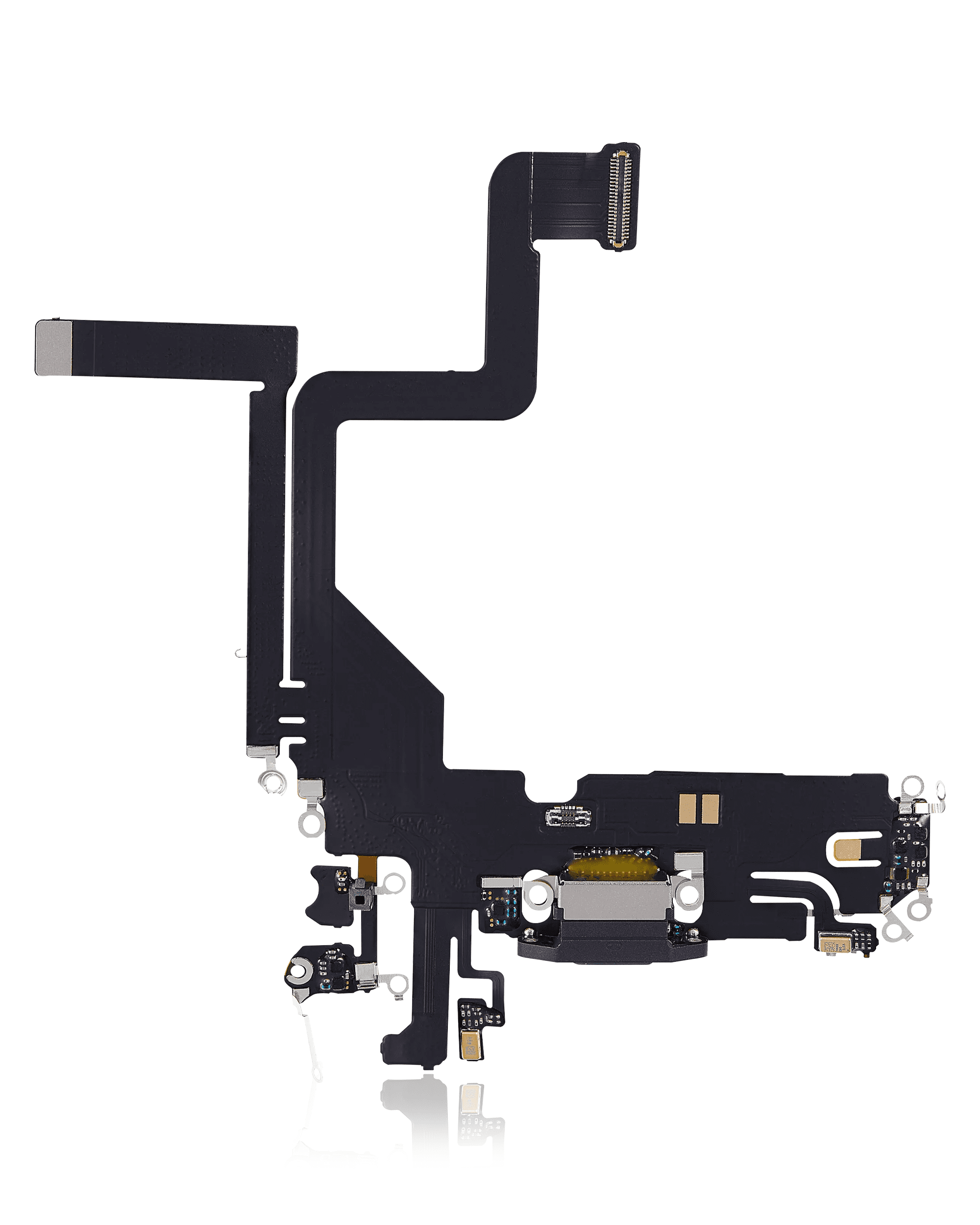 Charging Port Flex Cable Compatible For iPhone 14 Pro (Aftermarket Plus) (Deep Purple)