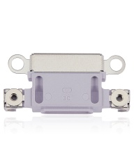 Charging Port Only Compatible For iPhone 14 / 14 Plus (Purple) (10 Pack)