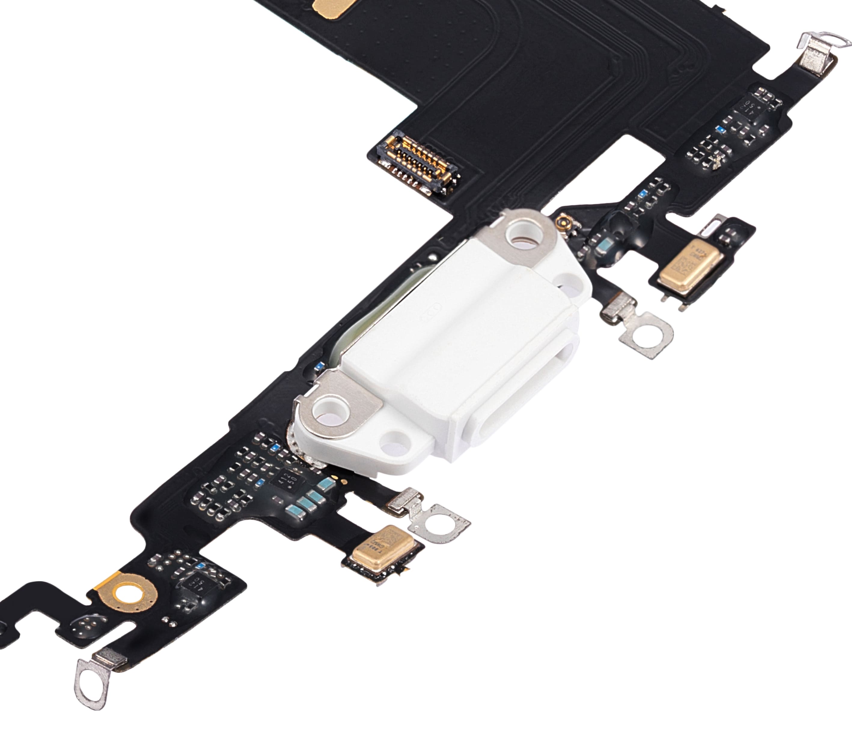 Charging Port Flex Cable Compatible For iPhone SE (2020) (Aftermarket Plus) (White)